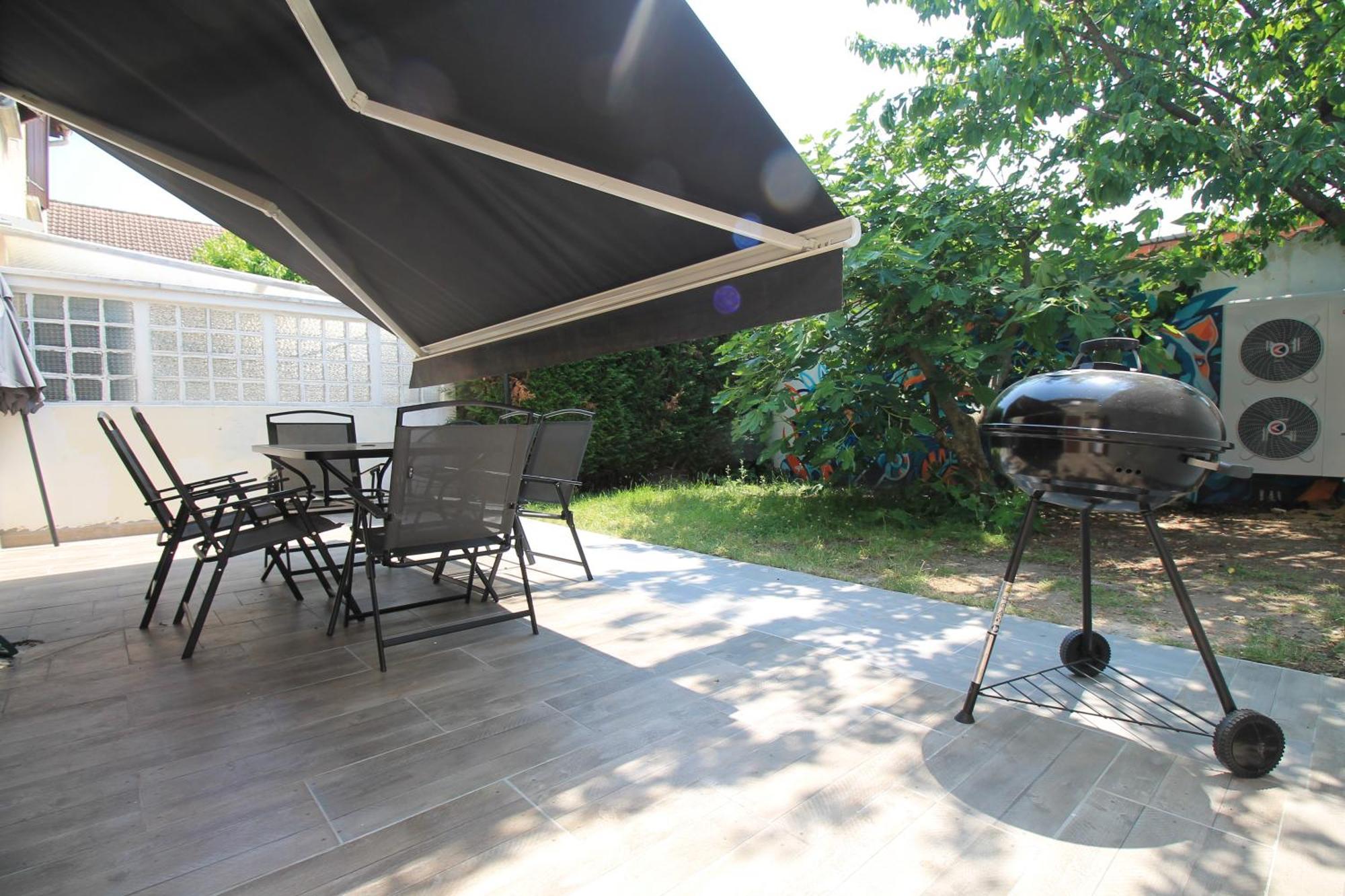 Parking Prive Gratuit - 15Mn Paris - Gare A Pied En 5Mn - Tout Equipee - Terrasse - Jardin - Stade De France - Casino D'Enghien - Hippodrome, Universite Epinay-sur-Seine Bagian luar foto